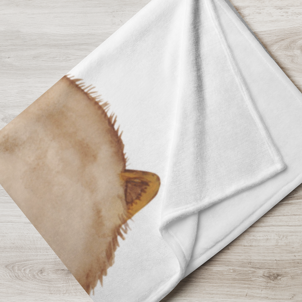 Babydecke Wombat Babydecke, Babygeschenk, Geschenk Geburt, Babyecke Kuscheldecke, Krabbeldecke, Tiermotive, Gute Laune, lustige Sprüche, Tiere, Wombat, Das Leben ist schön, Motivation, Spruch, Australien