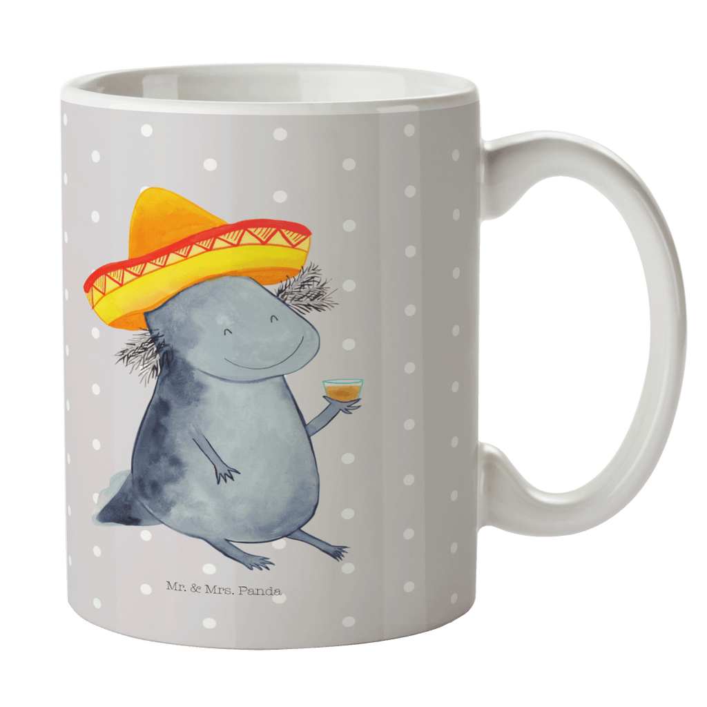 Tasse Axolotl Tequila Axolotl, Mexico, Mexiko, Sombrero, Zitrone, Tequila, Motivation, Spruch, Schwanzlurch, Lurch, Lurche, Axolot, Feuerdrache, Feuersalamander Becher, Kaffeetasse, Kaffeebecher, Tee, Frühstück, Büro  Axolotl, Molch