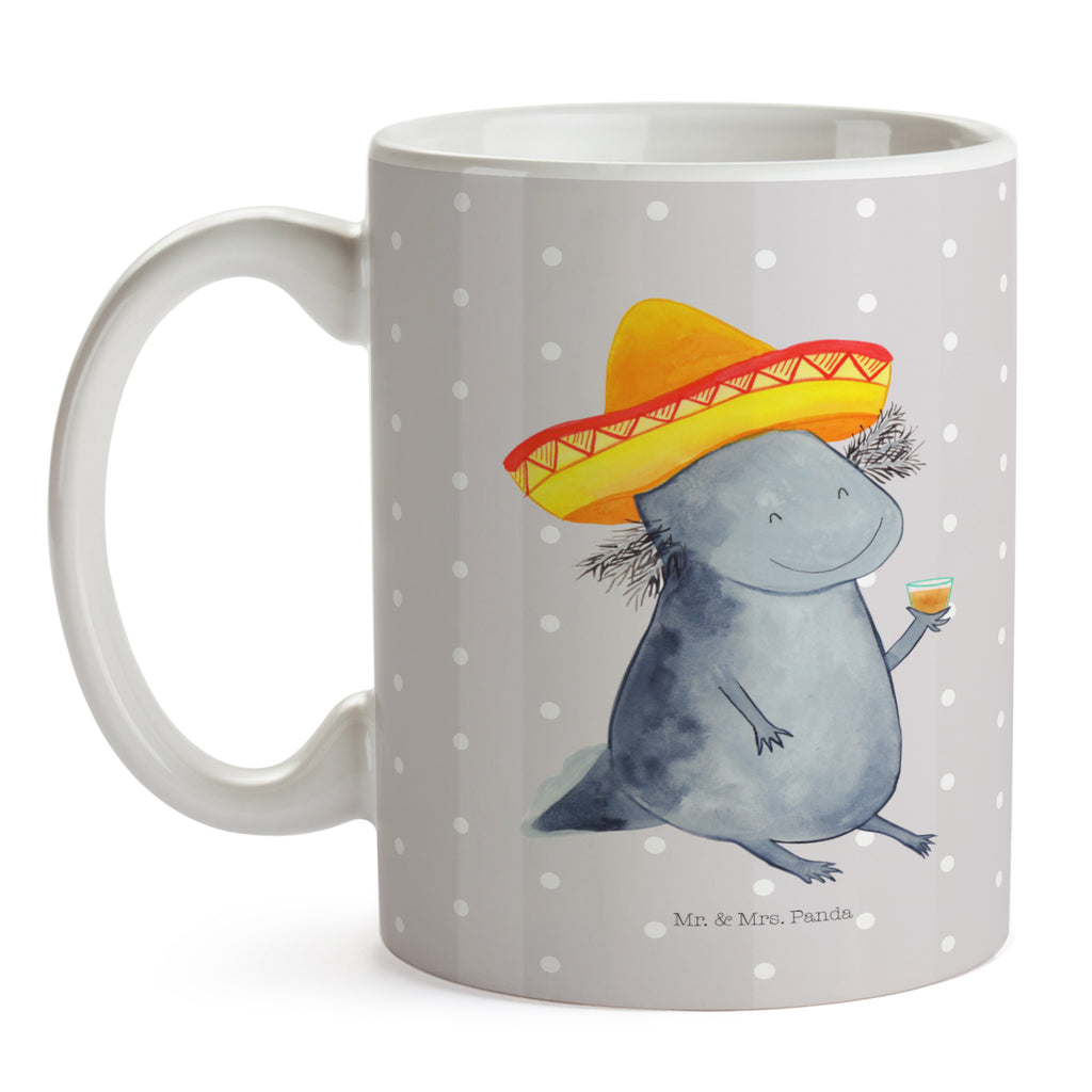 Tasse Axolotl Tequila Axolotl, Mexico, Mexiko, Sombrero, Zitrone, Tequila, Motivation, Spruch, Schwanzlurch, Lurch, Lurche, Axolot, Feuerdrache, Feuersalamander Becher, Kaffeetasse, Kaffeebecher, Tee, Frühstück, Büro  Axolotl, Molch