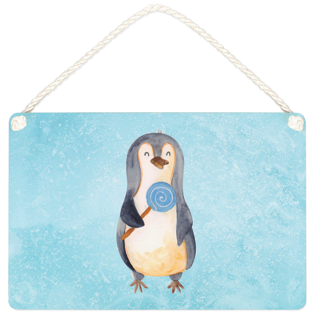 Deko Schild Pinguin Lolli Dekoschild, Deko Schild, Schild, Tür Schild, Türschild, Holzschild, Wandschild, Wanddeko, Pinguin, Pinguine, Lolli, Süßigkeiten, Blödsinn, Spruch, Rebell, Gauner, Ganove, Rabauke