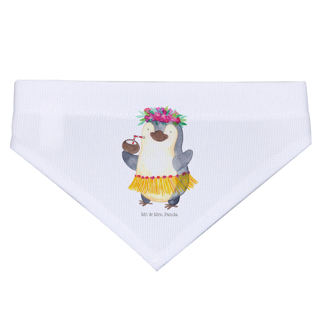 Hundehalstuch M Pinguin Kokosnuss Hundehalstuch, Halstuch, Hunde, Tuch, mittel, mittelgroße Hunde, Pinguin, Aloha, Hawaii, Urlaub, Kokosnuss, Pinguine