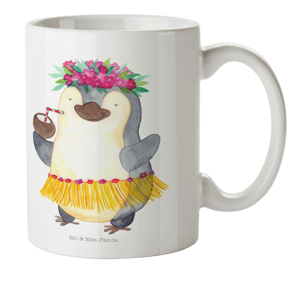 Kindertasse Pinguin Kokosnuss Kunststoff Tasse, Kindergarten, Tasse, Trinkbecher, Camping Becher, Kaffeetasse, Kunststoffbecher, Kindergartenbecher, Outdoorgeschirr, Kunststoffgeschirr, Reisebecher, Reisetasse, Kinderbecher, Pinguin, Aloha, Hawaii, Urlaub, Kokosnuss, Pinguine