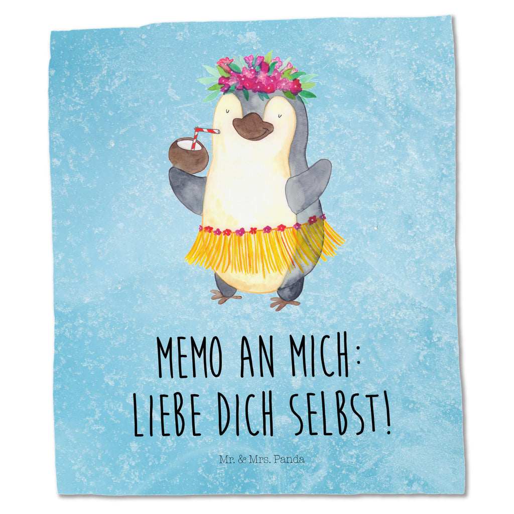 Tragetasche Pinguin Kokosnuss Beuteltasche, Beutel, Einkaufstasche, Jutebeutel, Stoffbeutel, Pinguin, Aloha, Hawaii, Urlaub, Kokosnuss, Pinguine