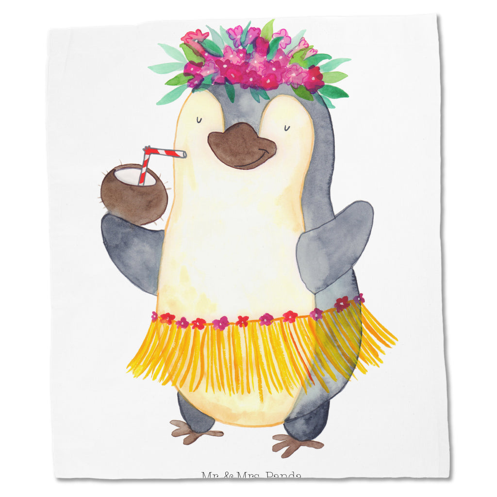 Tragetasche Pinguin Kokosnuss Beuteltasche, Beutel, Einkaufstasche, Jutebeutel, Stoffbeutel, Pinguin, Aloha, Hawaii, Urlaub, Kokosnuss, Pinguine