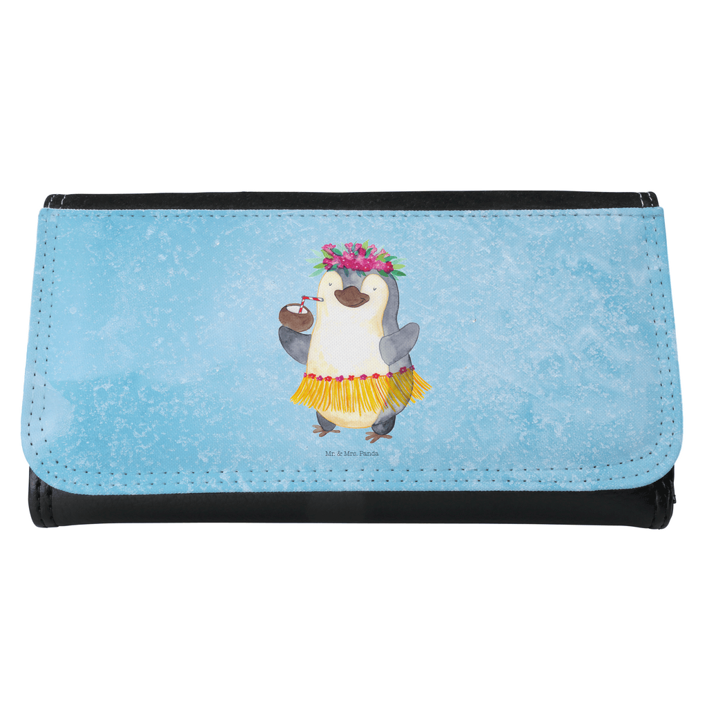 Damen Portemonnaie Pinguin Kokosnuss Portemonnaie, Portemonee, Geldbörse, Damen, Groß, XXL, Geldbeutel, Portemonnaies, Pinguin, Aloha, Hawaii, Urlaub, Kokosnuss, Pinguine
