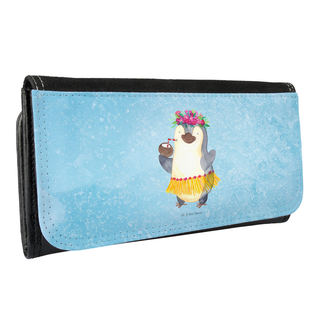 Damen Portemonnaie Pinguin Kokosnuss Portemonnaie, Portemonee, Geldbörse, Damen, Groß, XXL, Geldbeutel, Portemonnaies, Pinguin, Aloha, Hawaii, Urlaub, Kokosnuss, Pinguine