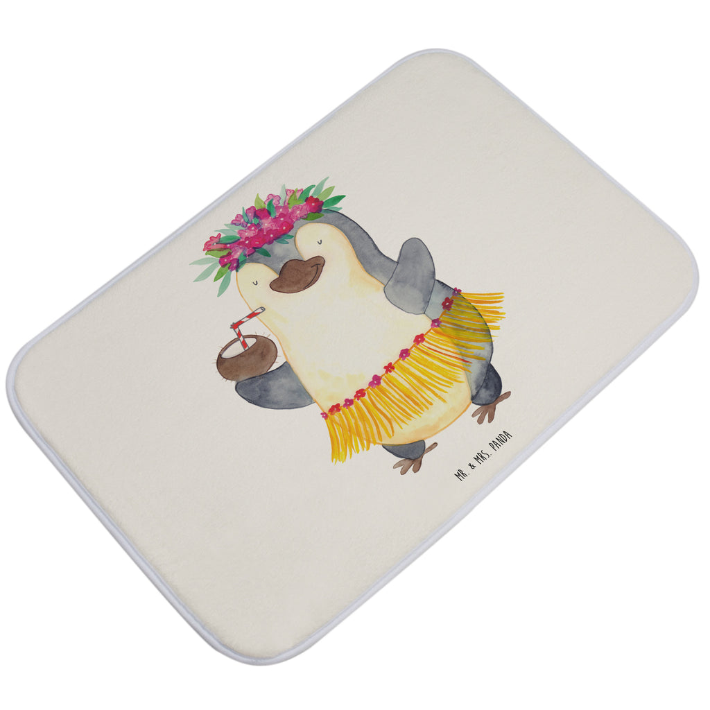 Badvorleger Pinguin Kokosnuss Badematte, Badteppich, Duschvorleger, Badezimmerteppich, Badezimmermatte, Badvorleger, Duschmatte, Duschteppich, Pinguin, Aloha, Hawaii, Urlaub, Kokosnuss, Pinguine
