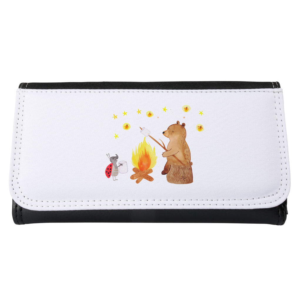 Damen Portemonnaie Bär & Marienkäfer Lagerfeuer Portemonnaie, Portemonee, Geldbörse, Damen, Groß, XXL, Geldbeutel, Portemonnaies, Bär, Teddy, Teddybär, Lagerfeuer