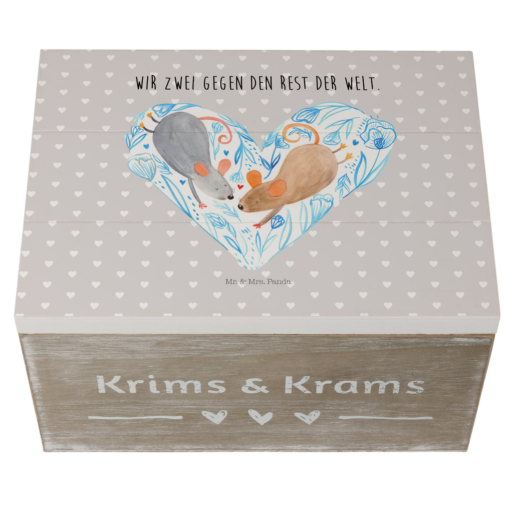 Holzkiste Mäuse Herz Holzkiste, Kiste, Schatzkiste, Truhe, Schatulle, XXL, Erinnerungsbox, Erinnerungskiste, Dekokiste, Aufbewahrungsbox, Liebe, Partner, Freund, Freundin, Ehemann, Ehefrau, Heiraten, Verlobung, Heiratsantrag, Liebesgeschenk, Jahrestag, Hocheitstag, Maus, Mäuse, Liebesbotschaft, Liebesbeweis, Hochzeit, Lieblingsmensch, Gemeinsamkeit, Love, Geschenk für zwei
