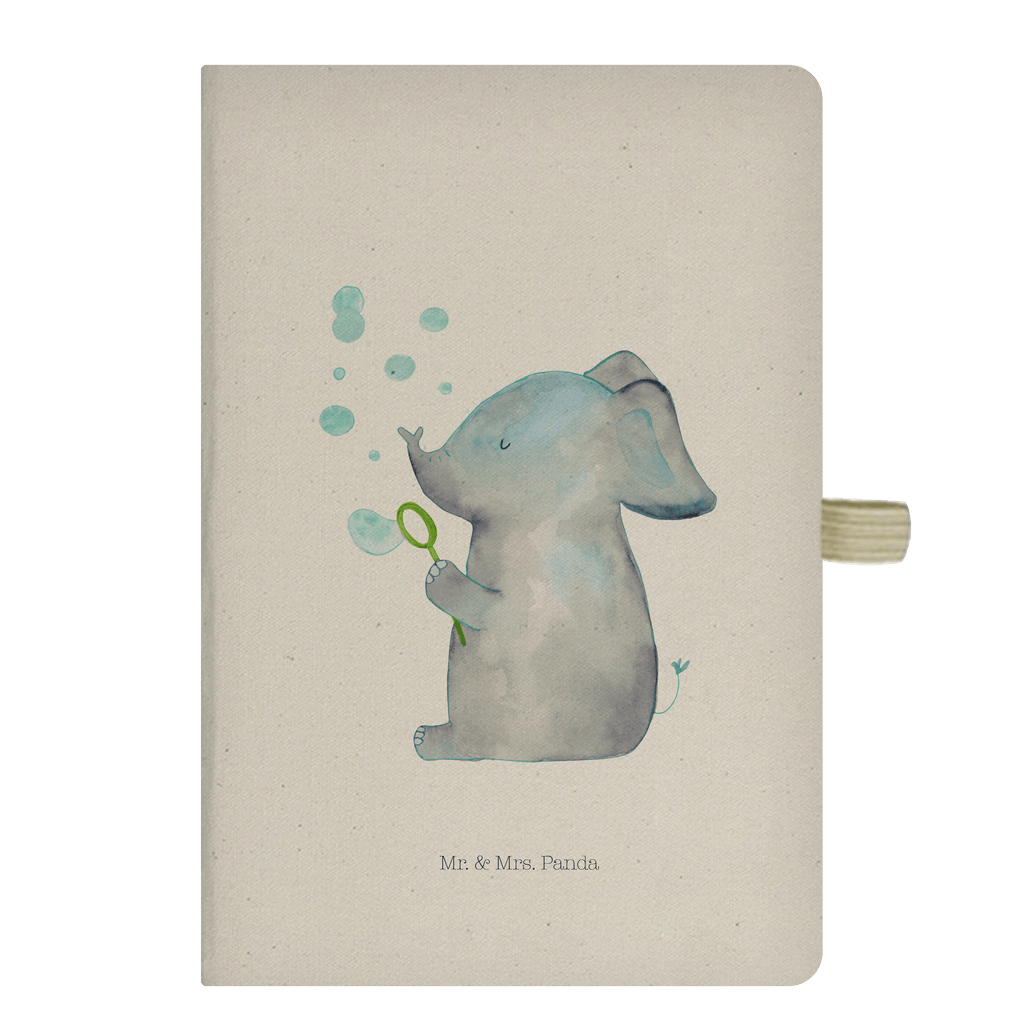 DIN A5 Baumwoll Notizbuch Elefant Seifenblasen Notizen, Eintragebuch, Tagebuch, Notizblock, Adressbuch, Journal, Kladde, Skizzenbuch, Notizheft, Schreibbuch, Schreibheft, Tiermotive, Gute Laune, lustige Sprüche, Tiere, Elefant, Elefanten, Dickhäter, Rüsseltier, Seifenblasen, Liebe, Heimat, Gefühl. Daheim, Liebesbeweis, Liebesspruch