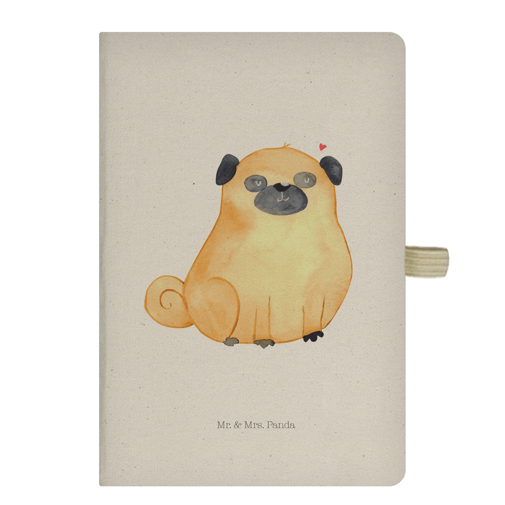 DIN A5 Baumwoll Notizbuch Mops Notizen, Eintragebuch, Tagebuch, Notizblock, Adressbuch, Journal, Kladde, Skizzenbuch, Notizheft, Schreibbuch, Schreibheft, Hund, Hundemotiv, Haustier, Hunderasse, Tierliebhaber, Hundebesitzer, Sprüche, Mops, Liebe, Hundeliebe