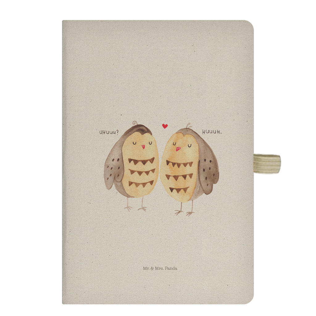 DIN A5 Baumwoll Notizbuch Eule Liebe Notizen, Eintragebuch, Tagebuch, Notizblock, Adressbuch, Journal, Kladde, Skizzenbuch, Notizheft, Schreibbuch, Schreibheft, Eule, Eule Deko, Liebe, Hochzeit Spruch, Owl, All you need is love, Liebe Spruch, Freundin Geschenk, Freund, Wortspiel lustig