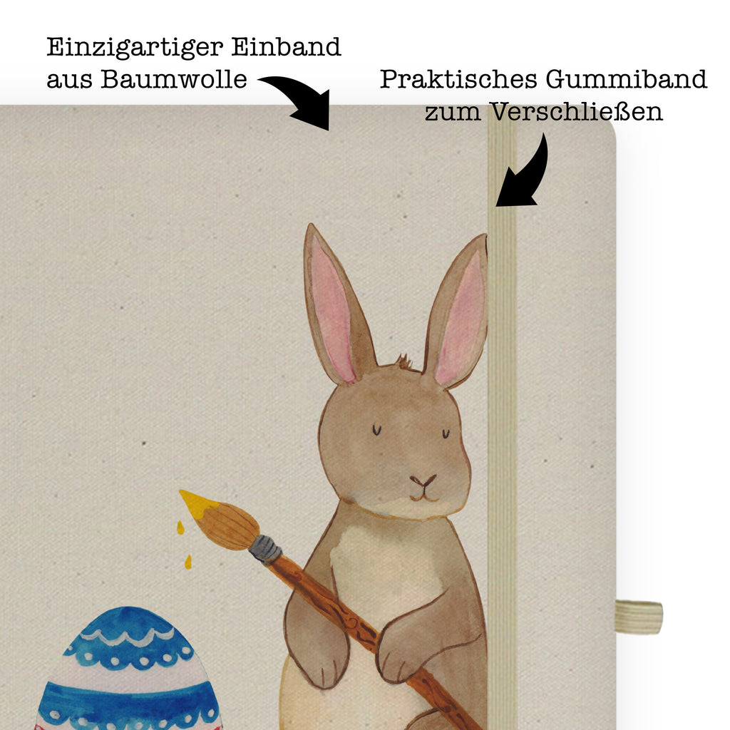 DIN A5 Baumwoll Notizbuch Hase Eiermalen Notizen, Eintragebuch, Tagebuch, Notizblock, Adressbuch, Journal, Kladde, Skizzenbuch, Notizheft, Schreibbuch, Schreibheft, Ostern, Osterhase, Ostergeschenke, Osternest, Osterdeko, Geschenk zu Ostern, Frohe Ostern, Ostergrüße, Osterblume, Osterei, bemalte Ostereier, Hase, Kaninchen, Eiermalen