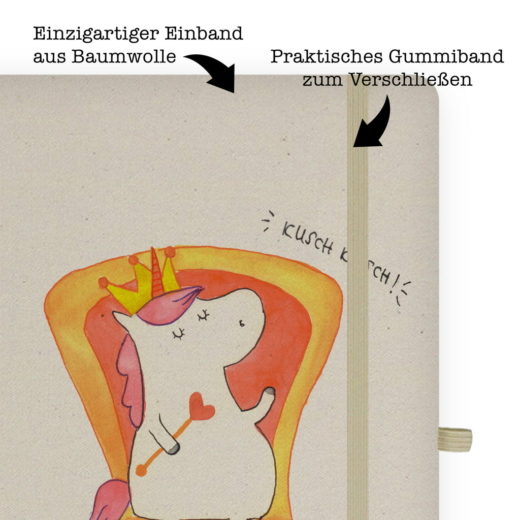 DIN A5 Baumwoll Notizbuch Einhorn König Notizen, Eintragebuch, Tagebuch, Notizblock, Adressbuch, Journal, Kladde, Skizzenbuch, Notizheft, Schreibbuch, Schreibheft, Einhorn, Einhörner, Einhorn Deko, Pegasus, Unicorn, König, Präsident, Bundeskanzler, Herrscher, Kaiser, Prinzessin, Krone