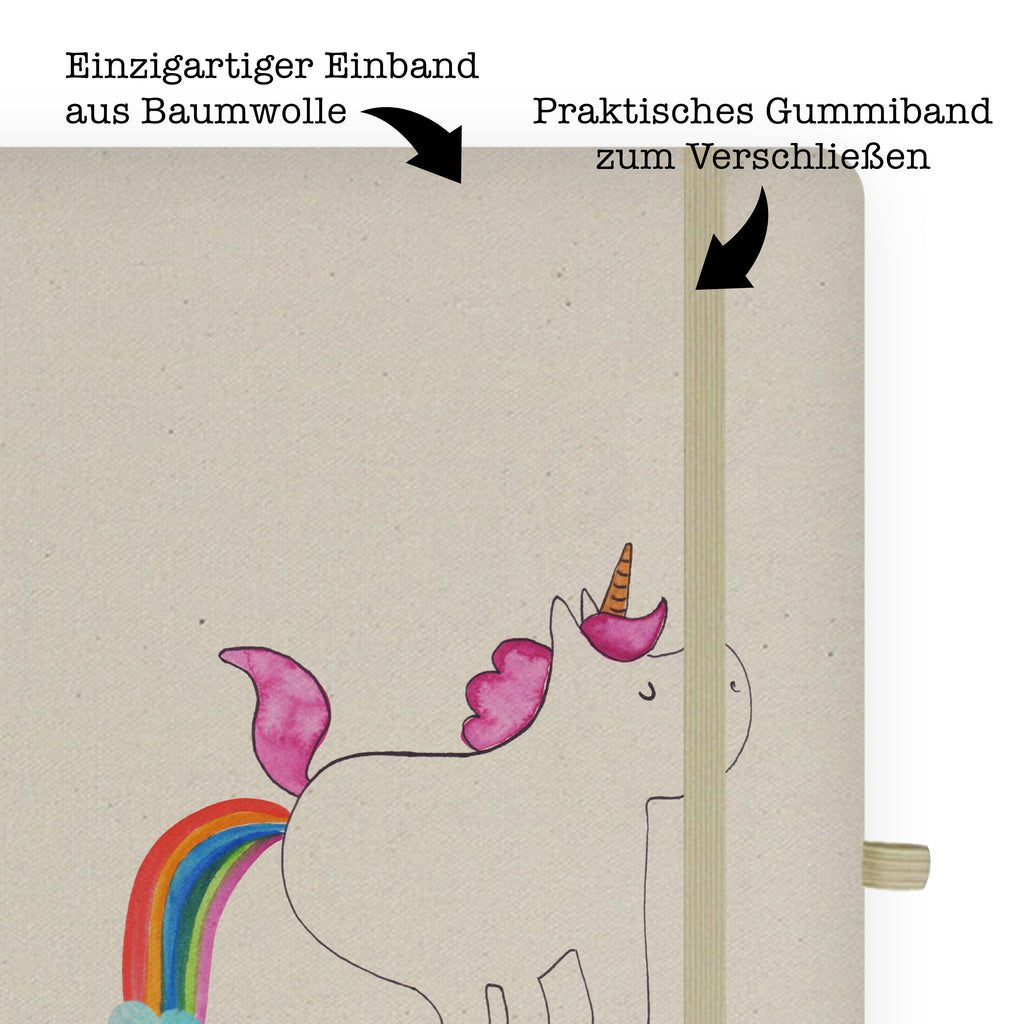 DIN A5 Baumwoll Notizbuch Einhorn Pupsend Notizen, Eintragebuch, Tagebuch, Notizblock, Adressbuch, Journal, Kladde, Skizzenbuch, Notizheft, Schreibbuch, Schreibheft, Einhorn, Einhörner, Einhorn Deko, Pegasus, Unicorn, Pups, Regenbogen, Glitzer, Einhornpower, Erwachsenwerden, Spaß, lustig, Freundin