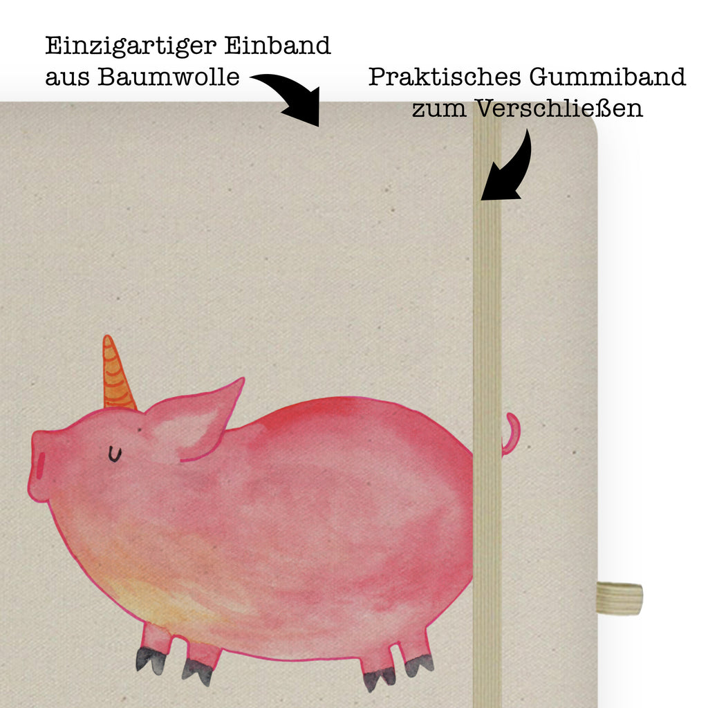 DIN A5 Baumwoll Notizbuch Einhorn Schweinhorn Notizen, Eintragebuch, Tagebuch, Notizblock, Adressbuch, Journal, Kladde, Skizzenbuch, Notizheft, Schreibbuch, Schreibheft, Einhorn, Einhörner, Einhorn Deko, Pegasus, Unicorn, Party, Spaß, Schwein, Schweinhorn, Bauer, witzig. lustig, Spruch, geschenk, Pig, Piggy, funny, english, englisch