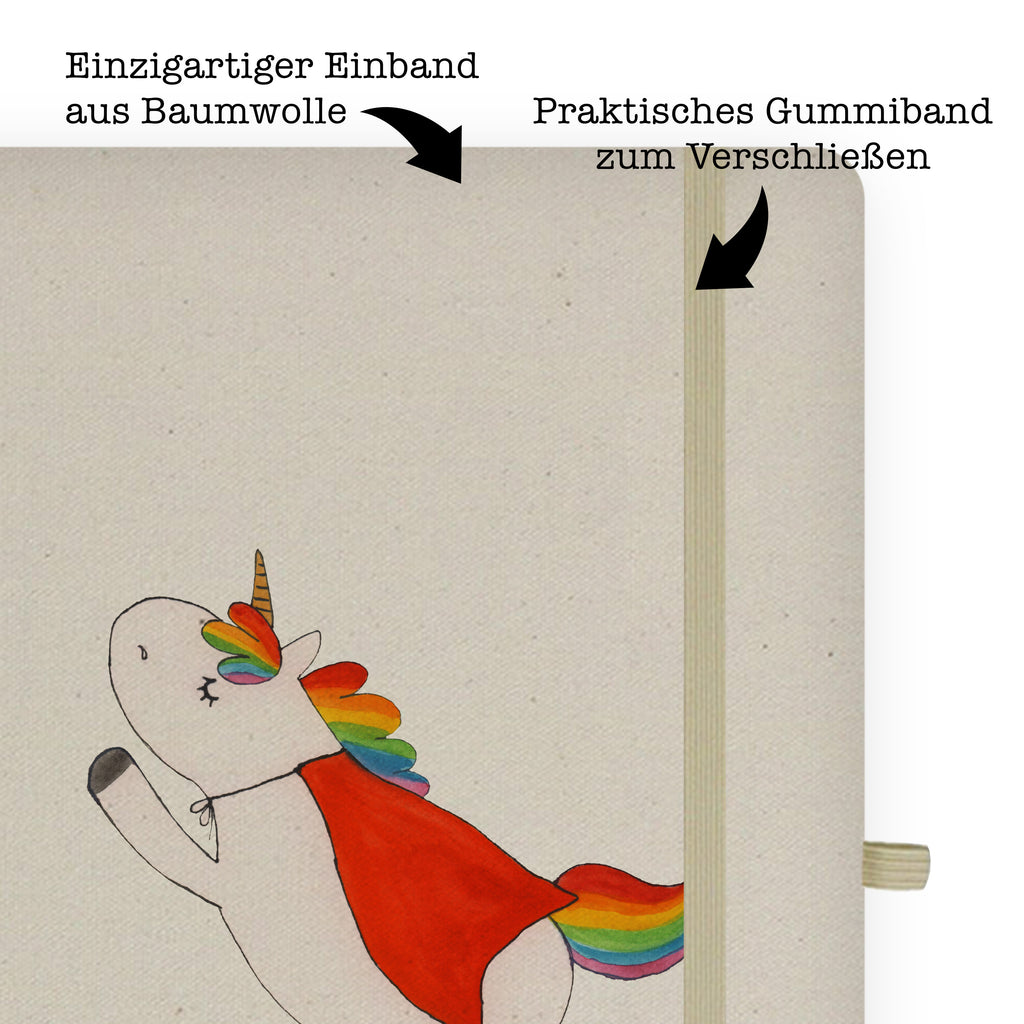 DIN A5 Baumwoll Notizbuch Einhorn Super Notizen, Eintragebuch, Tagebuch, Notizblock, Adressbuch, Journal, Kladde, Skizzenbuch, Notizheft, Schreibbuch, Schreibheft, Einhorn, Einhörner, Einhorn Deko, Pegasus, Unicorn, Traummann, Superheld, Held, Freundin, Geschenk, Girl, Mädchen