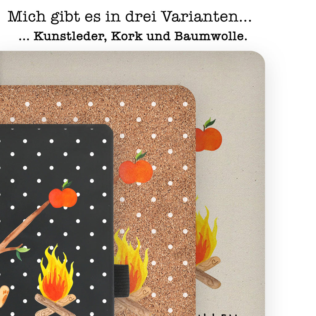 DIN A4 Baumwoll Notizbuch Igel grillt Notizen, Eintragebuch, Tagebuch, Notizblock, Adressbuch, Journal, Kladde, Skizzenbuch, Notizheft, Schreibbuch, Schreibheft, Tiermotive, Gute Laune, lustige Sprüche, Tiere, Igel, Grillen, Ziele, Motivation, arbeitslos, Sinn des Lebens, Spruch
