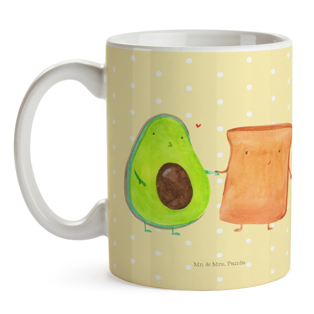 Tasse Avocado + Toast Avocado, Toast, Toastbrot, Liebespaar, Pärchen, Freund, Freundin, Verlobt, Verlobungsparty, Hochzeit, Hochzeitsgeschenk, Jahrestag, Jahrestagsgeschenk, Becher, Kaffeetasse, Kaffeebecher, Tee, Frühstück, Büro  Avocado, Veggie, Vegan, Gesund