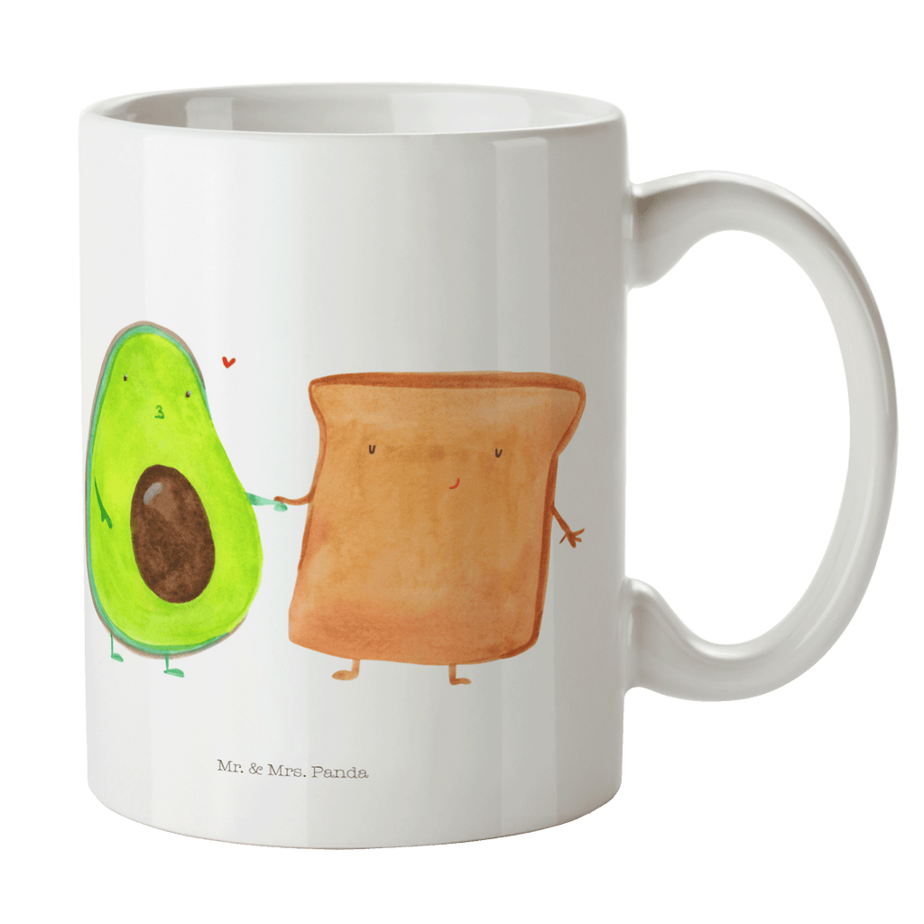 Tasse Avocado + Toast Avocado, Toast, Toastbrot, Liebespaar, Pärchen, Freund, Freundin, Verlobt, Verlobungsparty, Hochzeit, Hochzeitsgeschenk, Jahrestag, Jahrestagsgeschenk, Becher, Kaffeetasse, Kaffeebecher, Tee, Frühstück, Büro  Avocado, Veggie, Vegan, Gesund