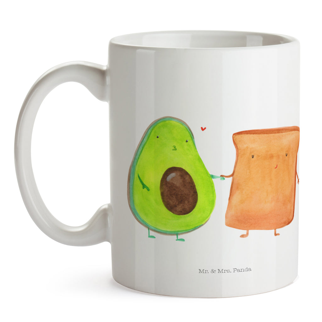 Tasse Avocado + Toast Avocado, Toast, Toastbrot, Liebespaar, Pärchen, Freund, Freundin, Verlobt, Verlobungsparty, Hochzeit, Hochzeitsgeschenk, Jahrestag, Jahrestagsgeschenk, Becher, Kaffeetasse, Kaffeebecher, Tee, Frühstück, Büro  Avocado, Veggie, Vegan, Gesund