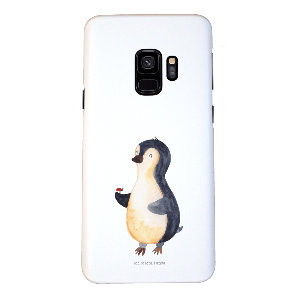 Samsung Galaxy S9 Handyhülle Pinguin Marienkäfer Samsung Galaxy S9, Handyhülle, Smartphone Hülle, Handy Case, Handycover, Hülle, Pinguin, Pinguine, Marienkäfer, Liebe, Wunder, Glück, Freude, Lebensfreude