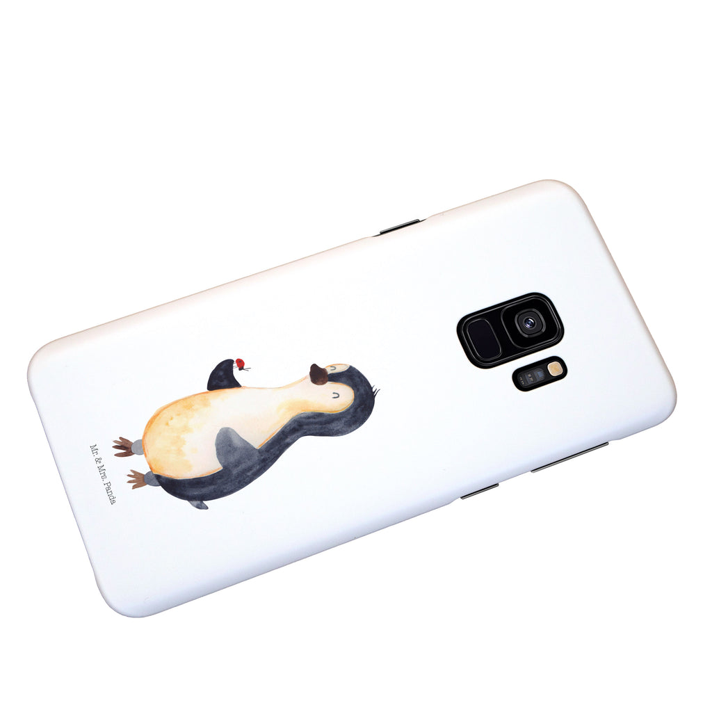 Samsung Galaxy S9 Handyhülle Pinguin Marienkäfer Samsung Galaxy S9, Handyhülle, Smartphone Hülle, Handy Case, Handycover, Hülle, Pinguin, Pinguine, Marienkäfer, Liebe, Wunder, Glück, Freude, Lebensfreude
