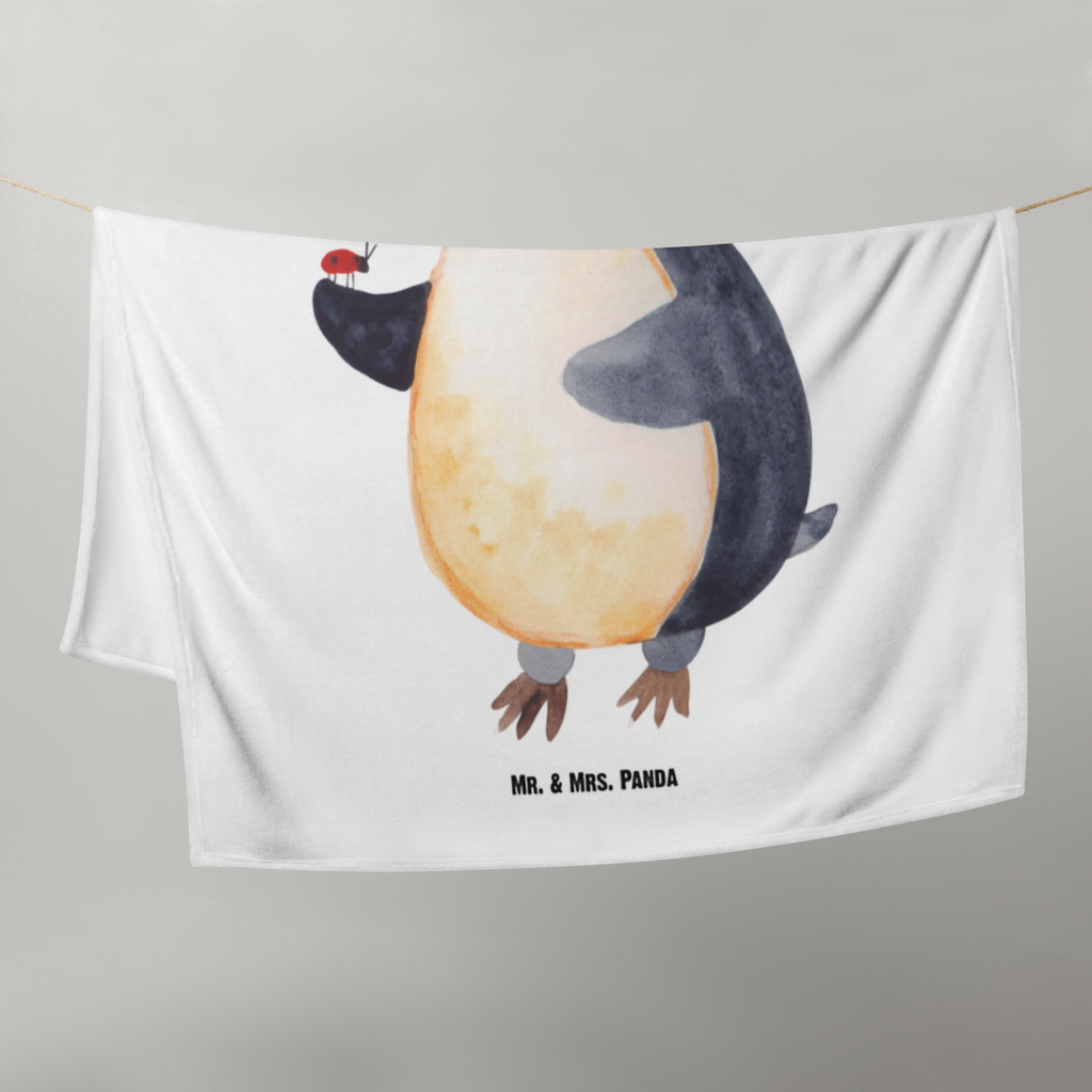 Babydecke Pinguin Marienkäfer Babydecke, Babygeschenk, Geschenk Geburt, Babyecke Kuscheldecke, Krabbeldecke, Pinguin, Pinguine, Marienkäfer, Liebe, Wunder, Glück, Freude, Lebensfreude