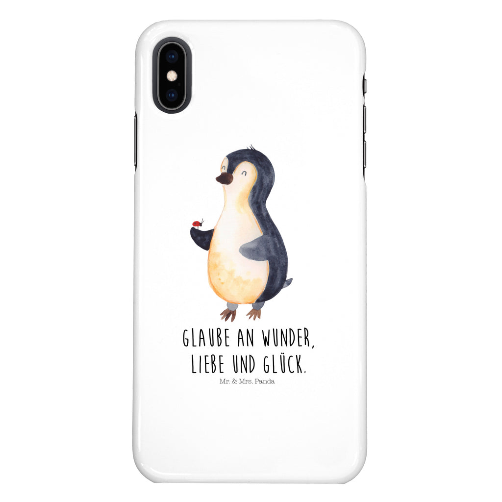 Iphone XS Handyhülle Pinguin Marienkäfer Iphone XS Handyhülle, Handyhülle, Iphone XS, Smartphone, Hülle, Pinguin, Pinguine, Marienkäfer, Liebe, Wunder, Glück, Freude, Lebensfreude