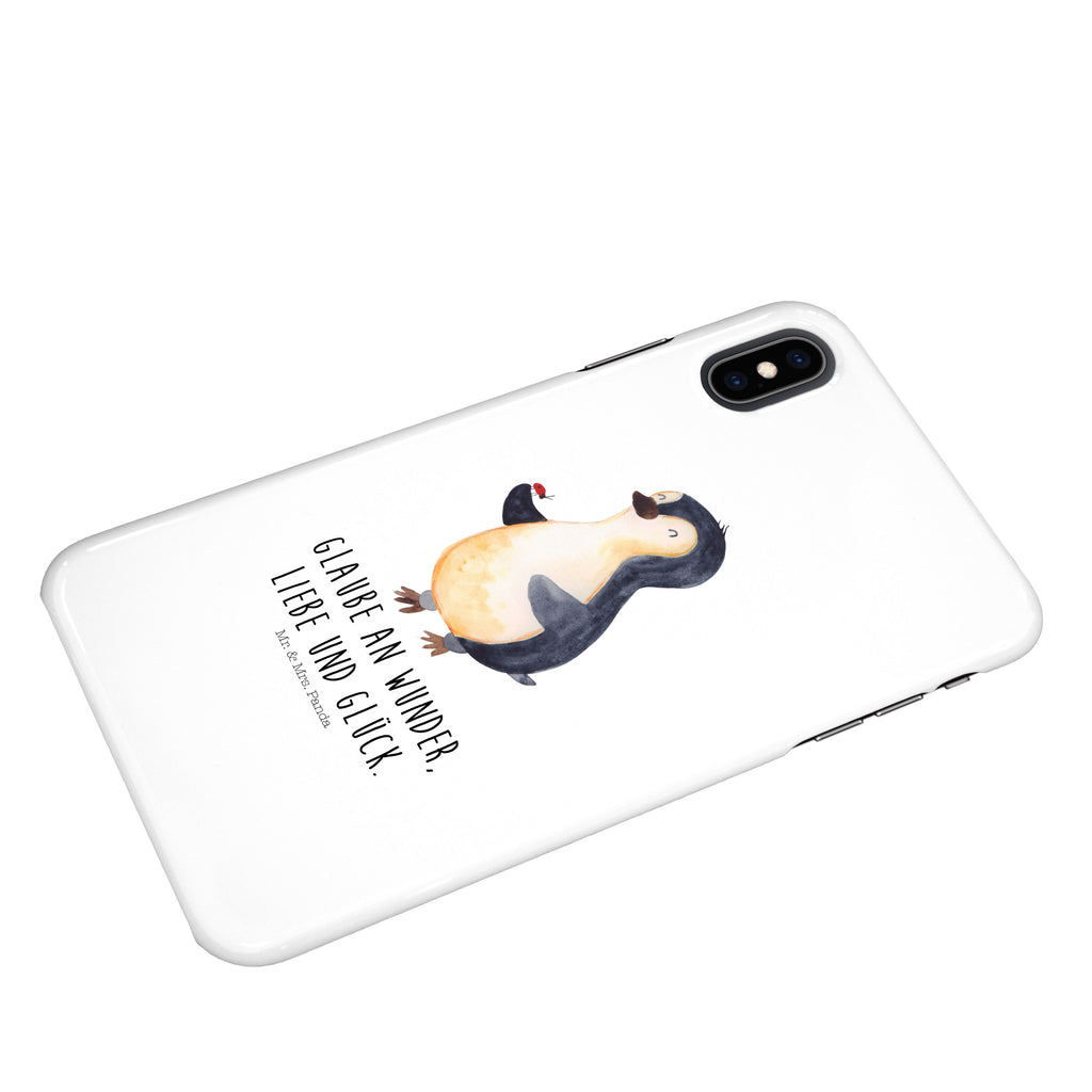 Iphone XS Handyhülle Pinguin Marienkäfer Iphone XS Handyhülle, Handyhülle, Iphone XS, Smartphone, Hülle, Pinguin, Pinguine, Marienkäfer, Liebe, Wunder, Glück, Freude, Lebensfreude