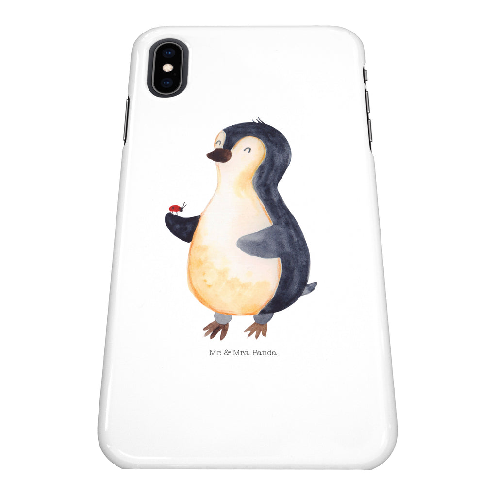 Iphone XS Handyhülle Pinguin Marienkäfer Iphone XS Handyhülle, Handyhülle, Iphone XS, Smartphone, Hülle, Pinguin, Pinguine, Marienkäfer, Liebe, Wunder, Glück, Freude, Lebensfreude