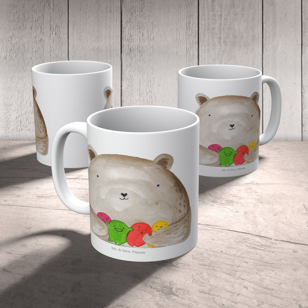 Tasse Bär Gefühl Bär, Wahnsinn, Verrückt, Durchgedreht Becher, Kaffeetasse, Kaffeebecher, Tee, Frühstück, Büro  Bär, Teddy, Teddybär