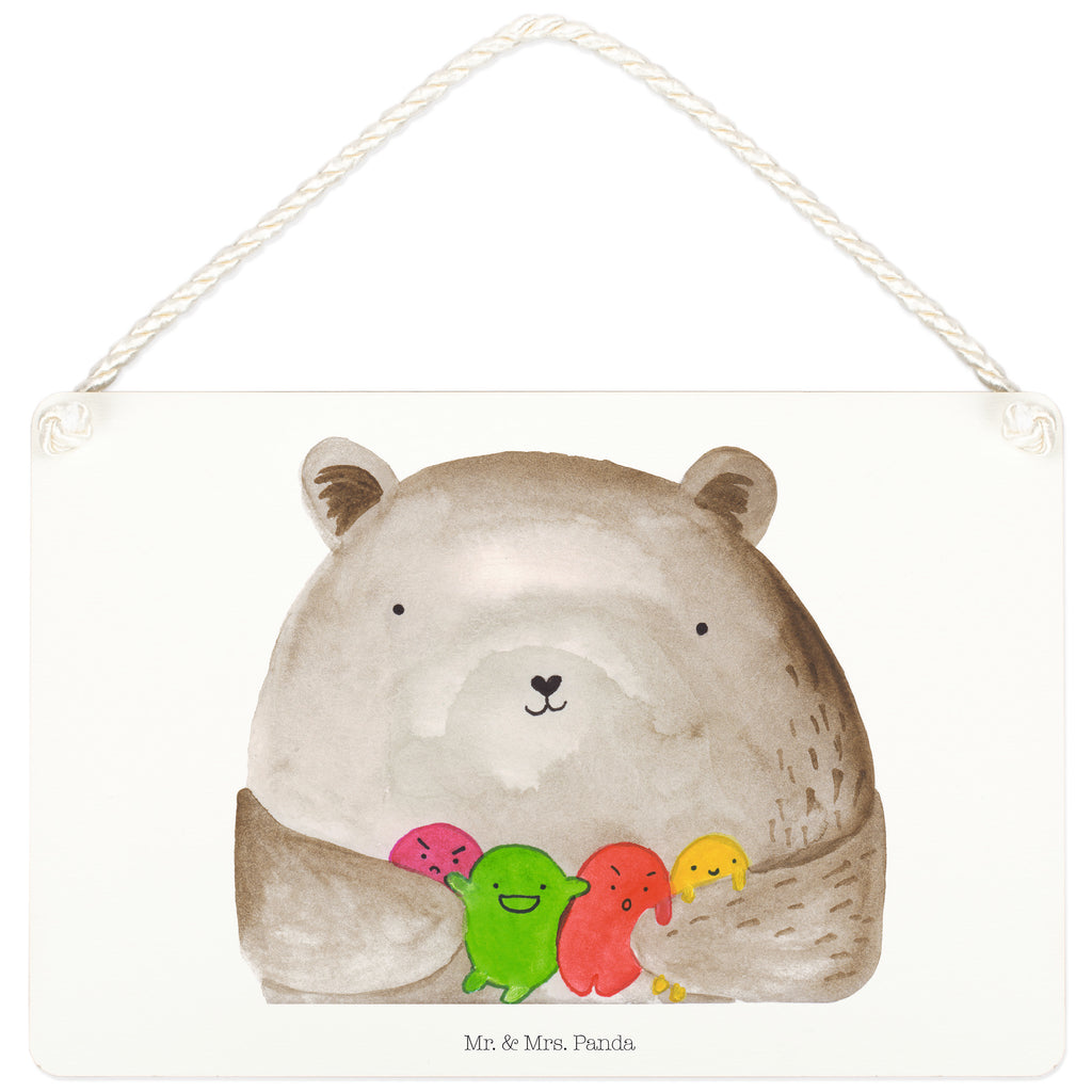 Deko Schild Bär Gefühl Bär, Wahnsinn, Verrückt, Durchgedreht Dekoschild, Deko Schild, Schild, Tür Schild, Türschild, Holzschild, Wandschild, Wanddeko  Bär, Teddy, Teddybär