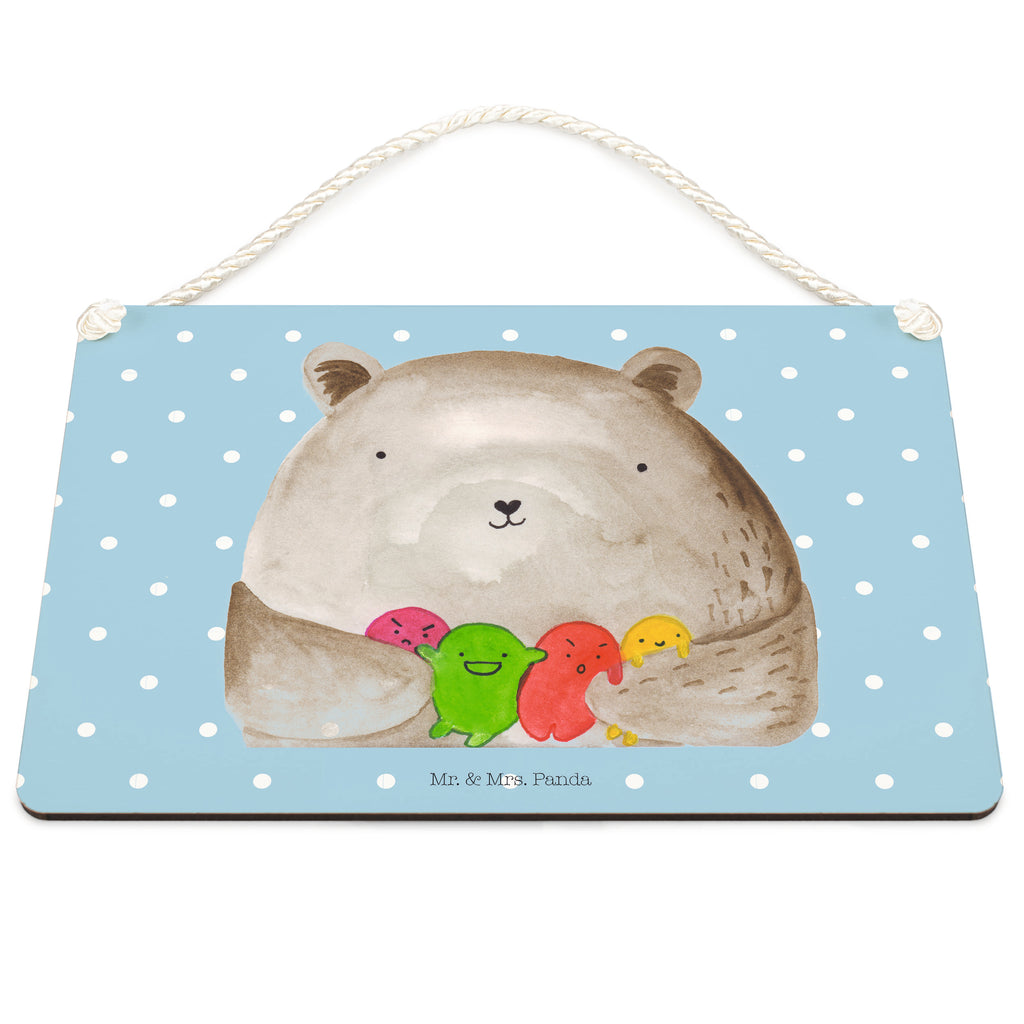Deko Schild Bär Gefühl Bär, Wahnsinn, Verrückt, Durchgedreht Dekoschild, Deko Schild, Schild, Tür Schild, Türschild, Holzschild, Wandschild, Wanddeko  Bär, Teddy, Teddybär