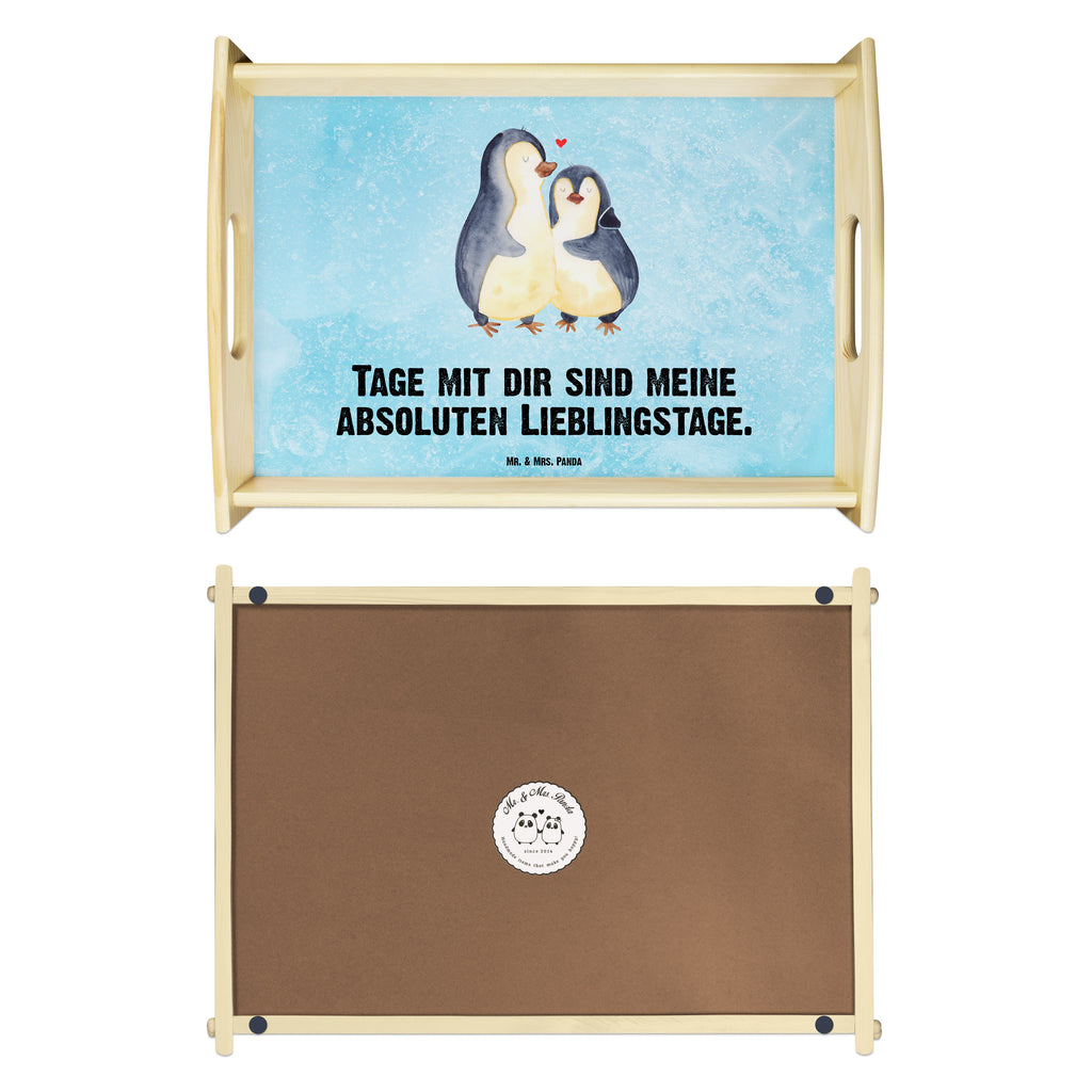 Serviertablett Pinguin umarmend Tablett, Holztablett, Küchentablett, Dekotablett, Frühstückstablett, Pinguin, Liebe, Liebespaar, Liebesbeweis, Liebesgeschenk, Verlobung, Jahrestag, Hochzeitstag, Hochzeit, Hochzeitsgeschenk