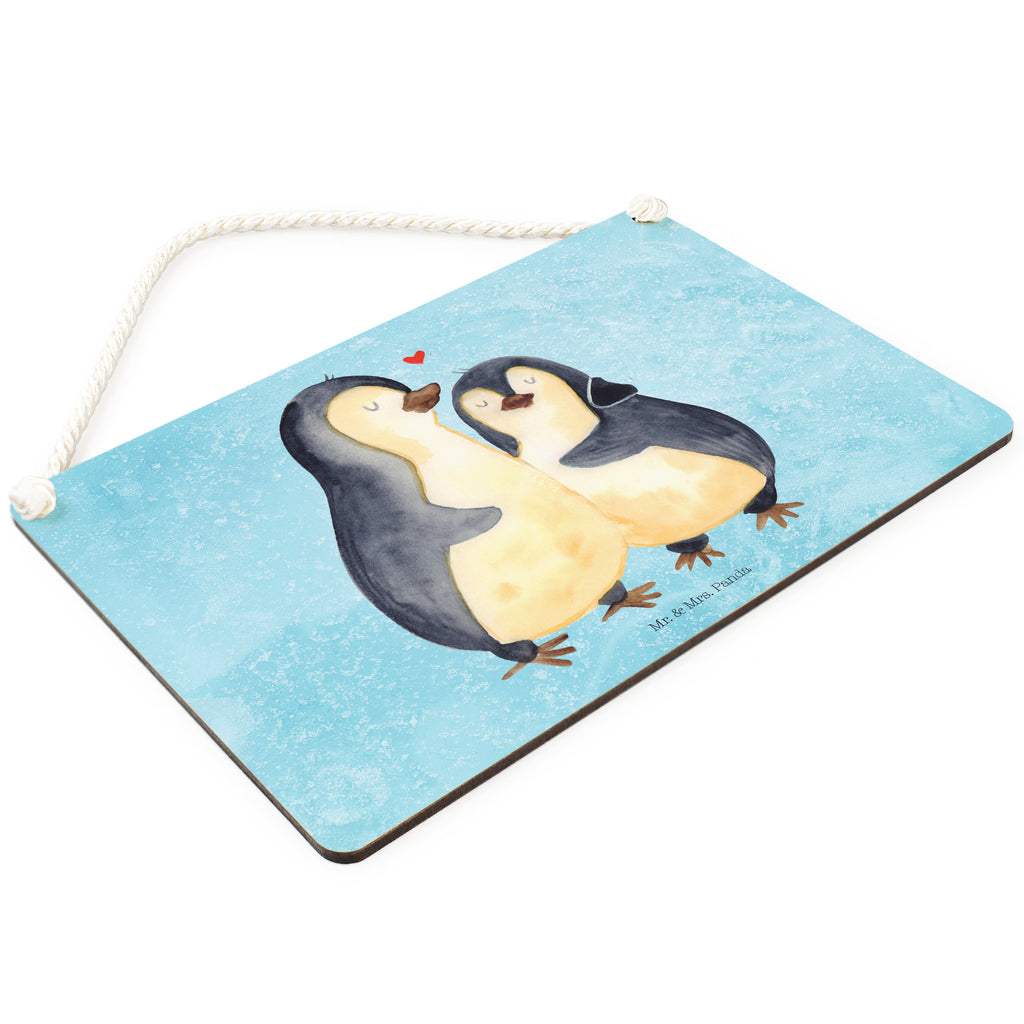 Deko Schild Pinguin umarmend Dekoschild, Deko Schild, Schild, Tür Schild, Türschild, Holzschild, Wandschild, Wanddeko, Pinguin, Liebe, Liebespaar, Liebesbeweis, Liebesgeschenk, Verlobung, Jahrestag, Hochzeitstag, Hochzeit, Hochzeitsgeschenk