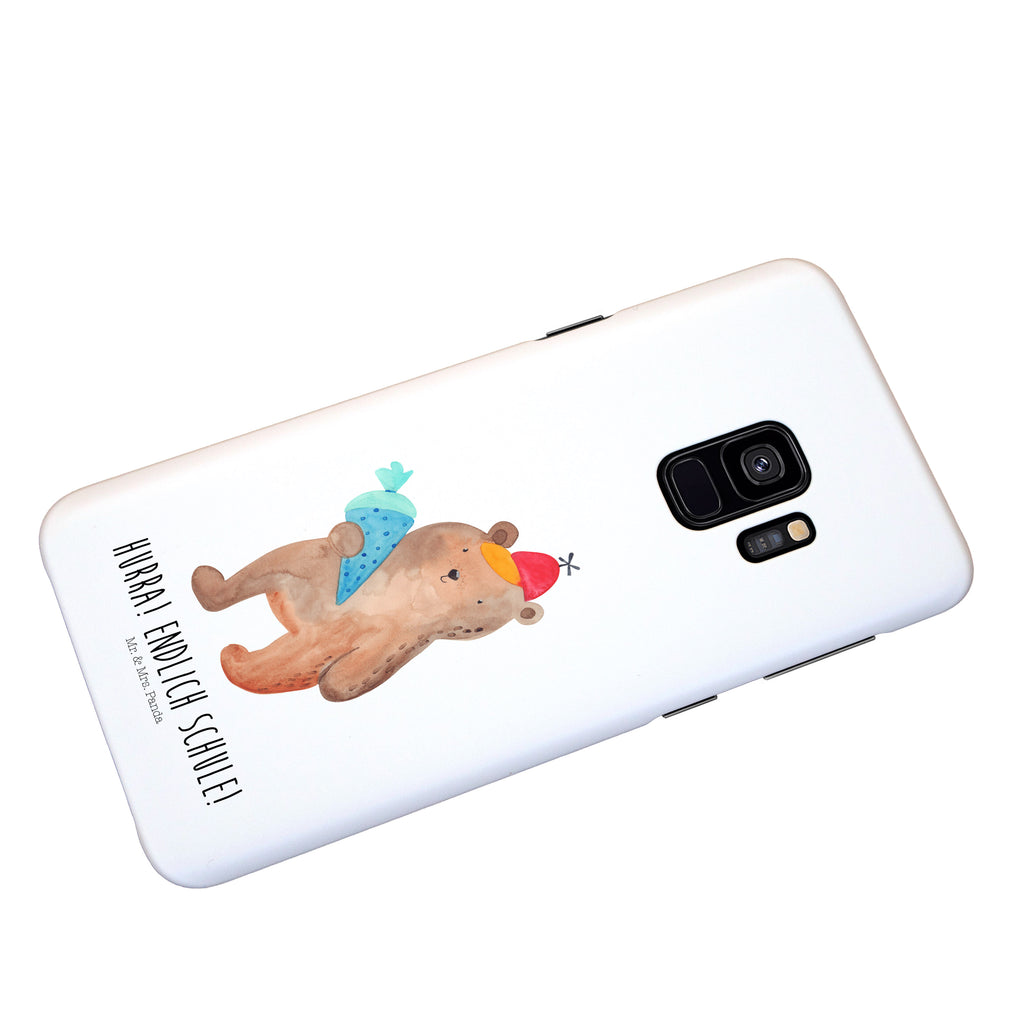 Samsung Galaxy S9 Handyhülle Bär mit Schultüte Samsung Galaxy S9, Handyhülle, Smartphone Hülle, Handy Case, Handycover, Hülle, Bär, Teddy, Teddybär, Bär Motiv, Schultüte, Erster Schultag Geschenk, Einschulung Geschenk, Schule Geschenk, Grundschule, Schulanfang, Schulbeginn