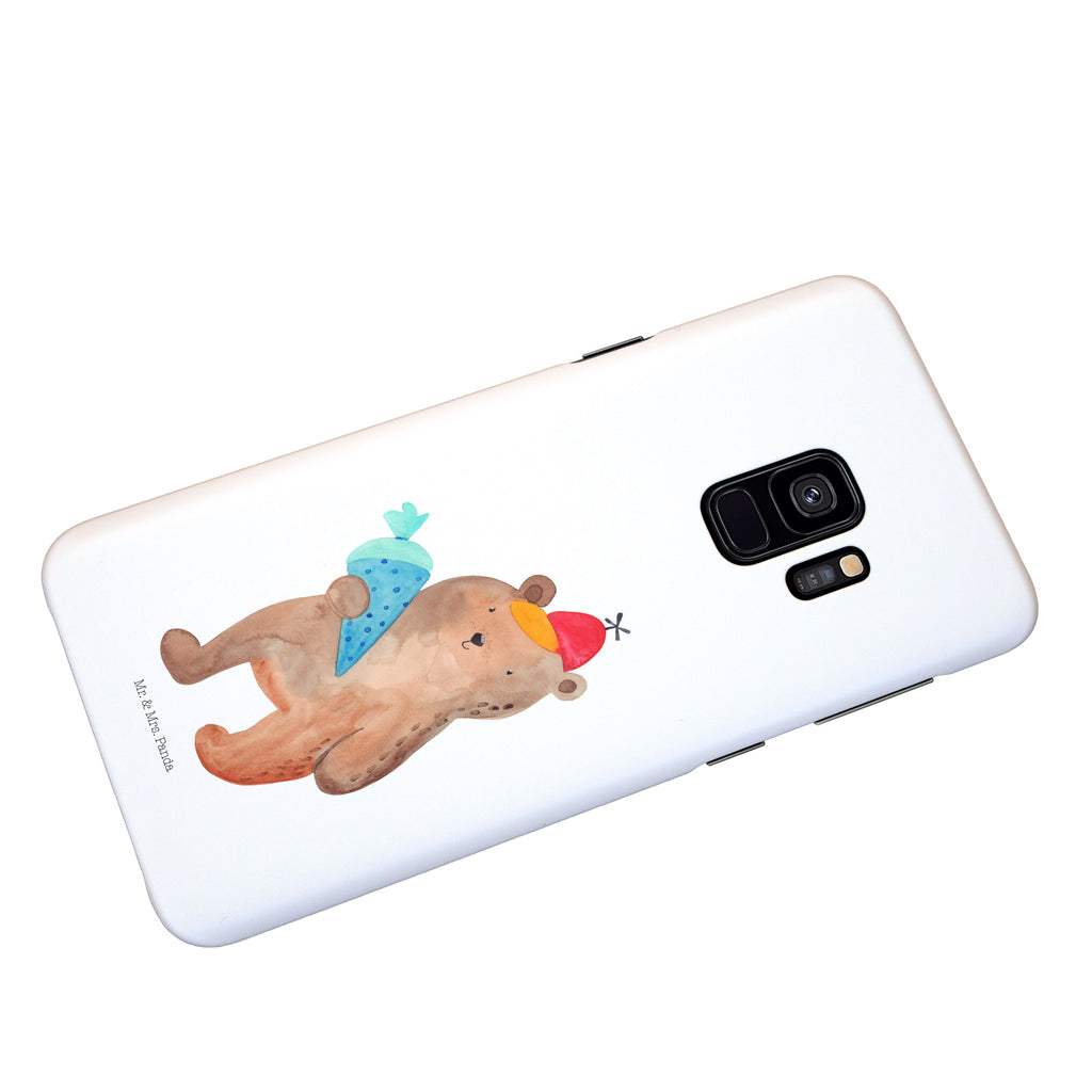 Samsung Galaxy S9 Handyhülle Bär mit Schultüte Samsung Galaxy S9, Handyhülle, Smartphone Hülle, Handy Case, Handycover, Hülle, Bär, Teddy, Teddybär, Bär Motiv, Schultüte, Erster Schultag Geschenk, Einschulung Geschenk, Schule Geschenk, Grundschule, Schulanfang, Schulbeginn