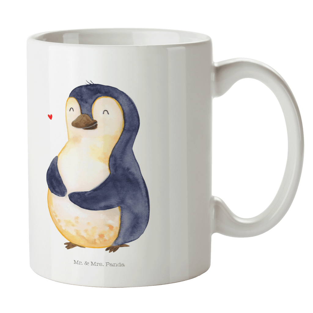 Tasse Pinguin Diät Pinguin, Pinguine, Diät, Abnehmen, Abspecken, Gewicht, Motivation, Selbstliebe, Körperliebe, Selbstrespekt Becher, Kaffeetasse, Kaffeebecher, Tee, Frühstück, Büro  Pinguin