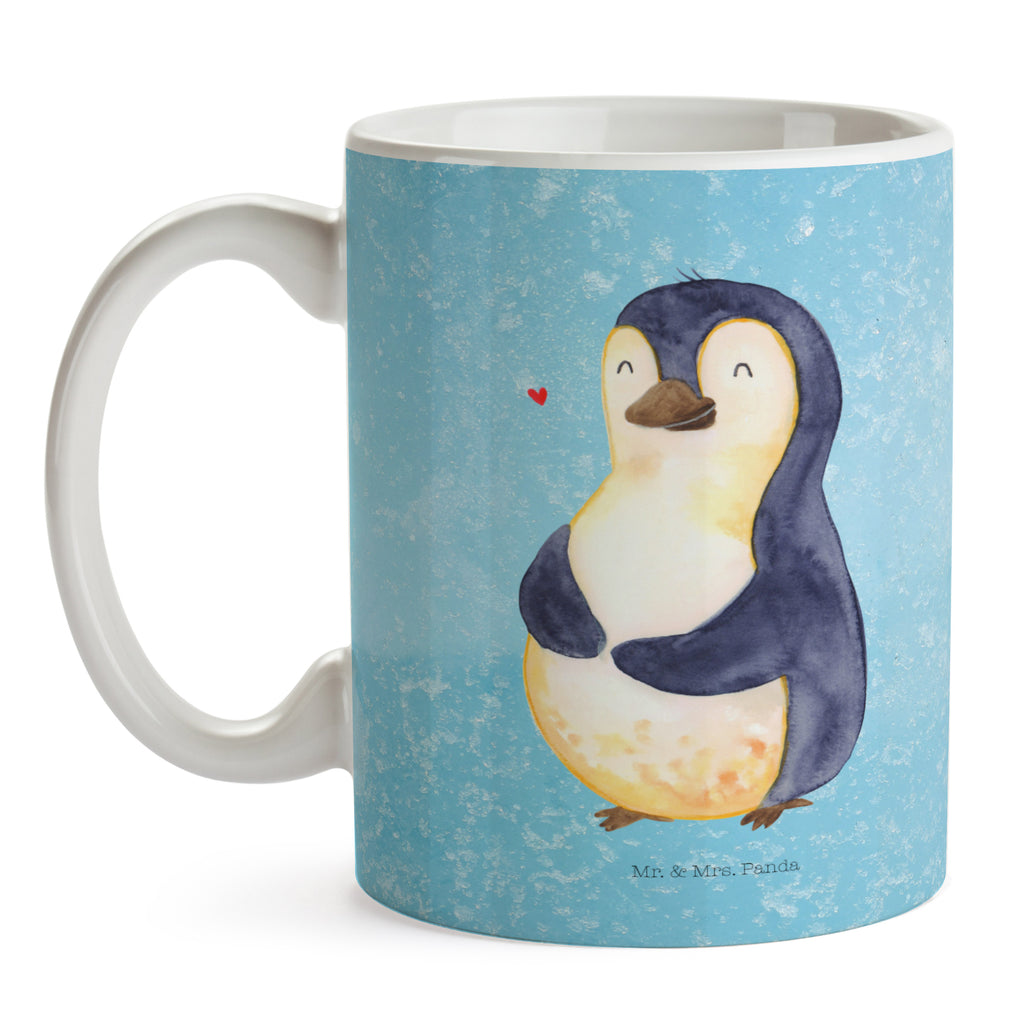 Tasse Pinguin Diät Pinguin, Pinguine, Diät, Abnehmen, Abspecken, Gewicht, Motivation, Selbstliebe, Körperliebe, Selbstrespekt Becher, Kaffeetasse, Kaffeebecher, Tee, Frühstück, Büro  Pinguin