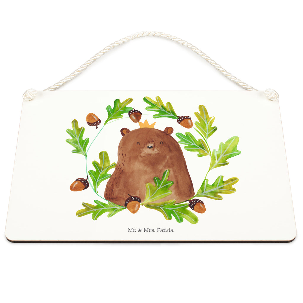 Deko Schild Bär König Papa, Bär, Papa Bär, bester Vater, bester Papa, weltbester Papa, Vatertag, Vater, Dad, Daddy, Papi, Dekoschild, Deko Schild, Schild, Tür Schild, Türschild, Holzschild, Wandschild, Wanddeko  Bär, Teddy, Teddybär