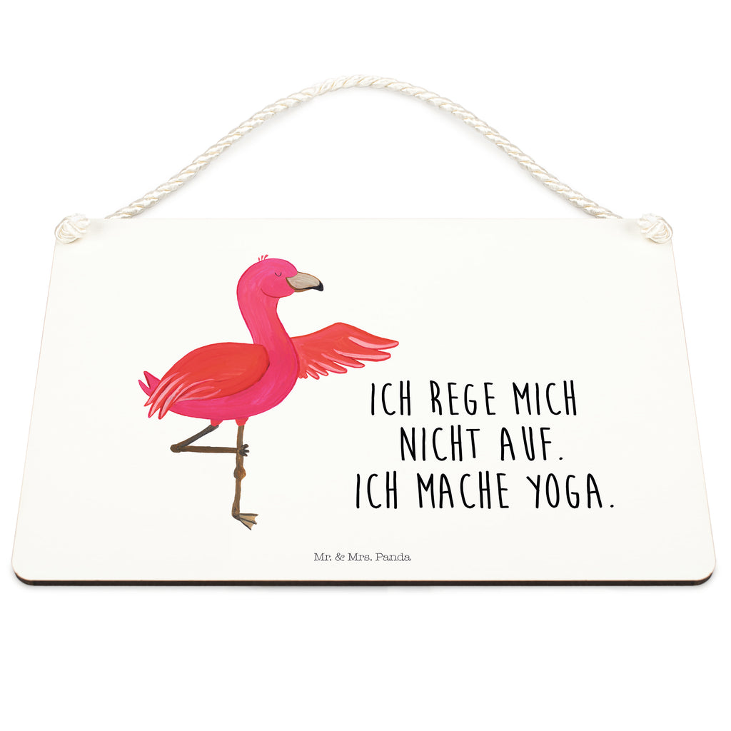 Deko Schild Flamingo Yoga Dekoschild, Deko Schild, Schild, Tür Schild, Türschild, Holzschild, Wandschild, Wanddeko, Flamingo, Vogel, Yoga, Namaste, Achtsamkeit, Yoga-Übung, Entspannung, Ärger, Aufregen, Tiefenentspannung