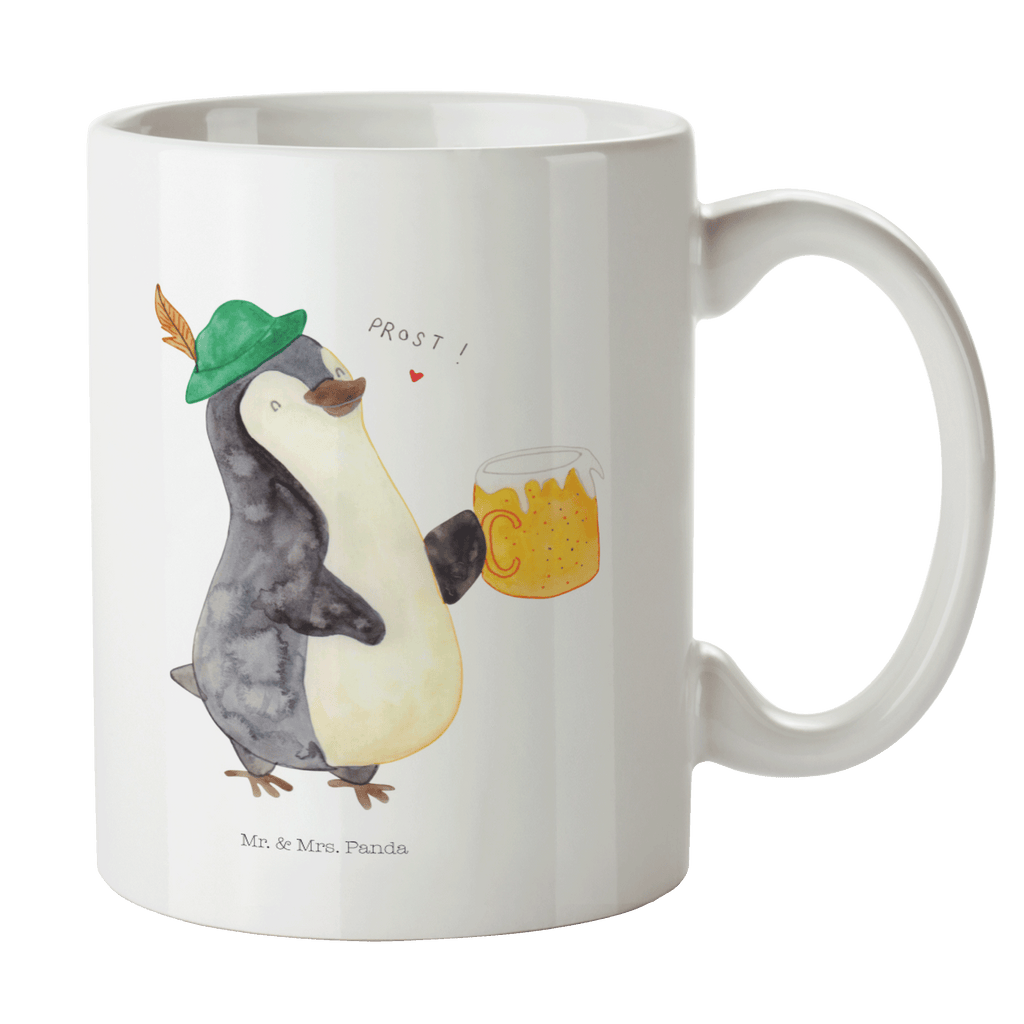 Tasse Pinguin Bier Pinguin, Pinguine, Bier, Oktoberfest,  Becher, Kaffeetasse, Kaffeebecher, Tee, Frühstück, Büro  Pinguin
