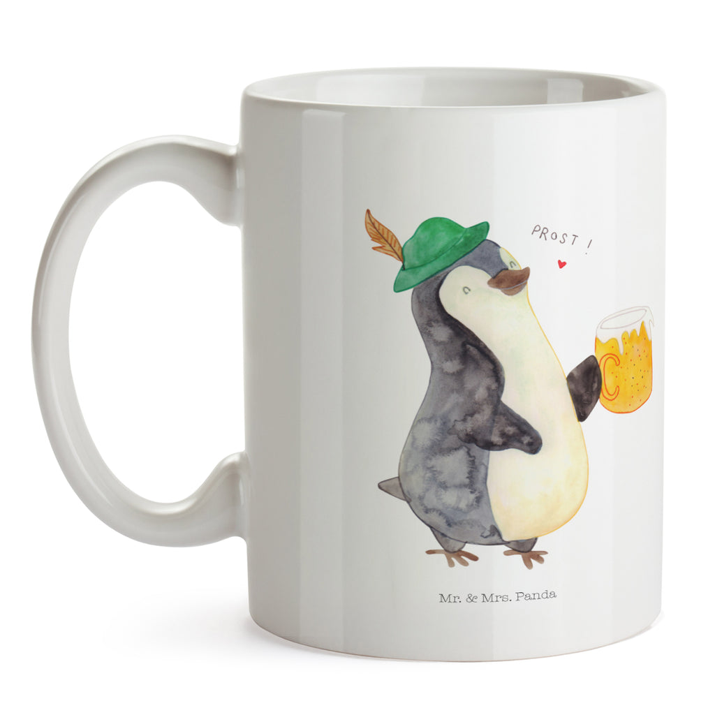Tasse Pinguin Bier Pinguin, Pinguine, Bier, Oktoberfest,  Becher, Kaffeetasse, Kaffeebecher, Tee, Frühstück, Büro  Pinguin