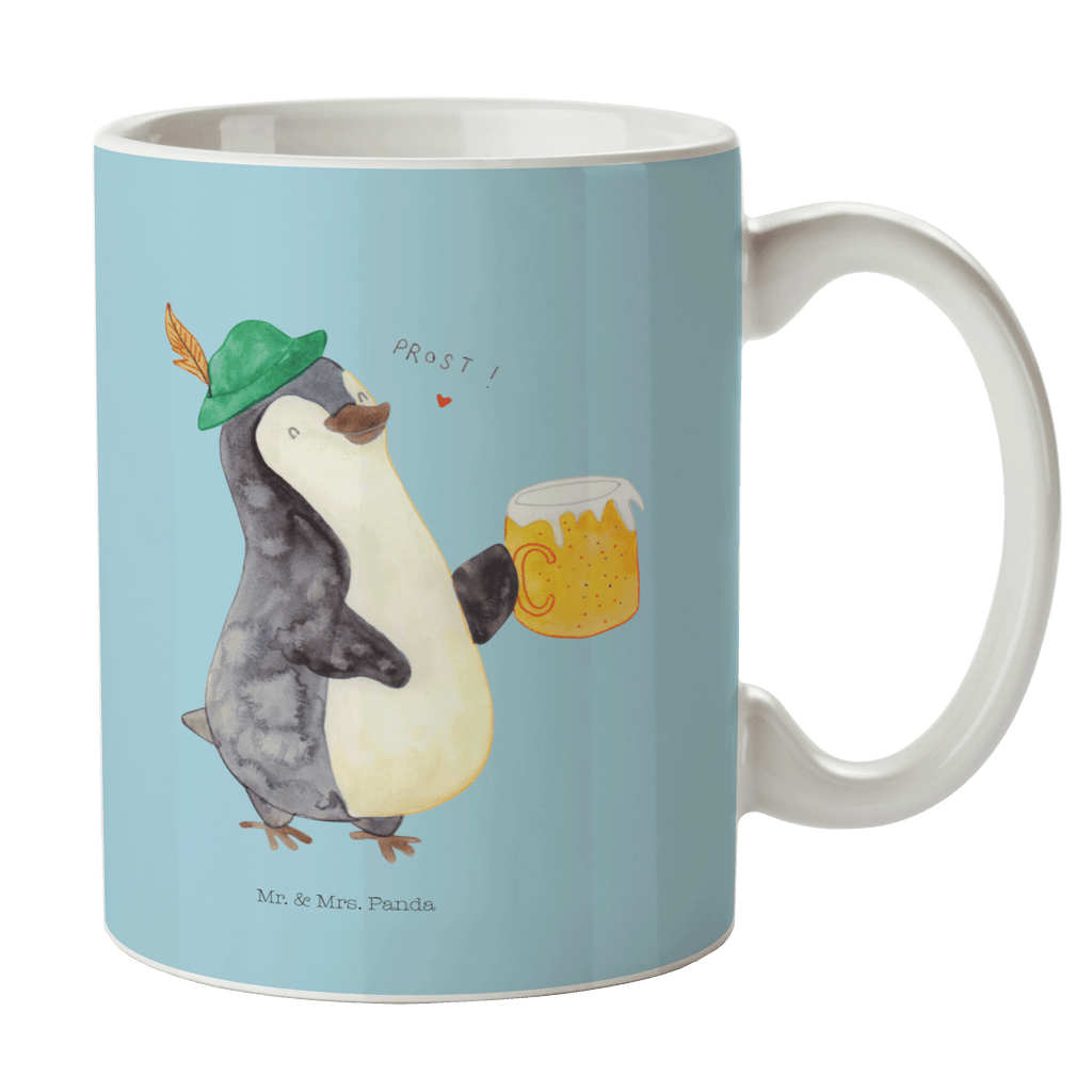 Tasse Pinguin Bier Pinguin, Pinguine, Bier, Oktoberfest,  Becher, Kaffeetasse, Kaffeebecher, Tee, Frühstück, Büro  Pinguin