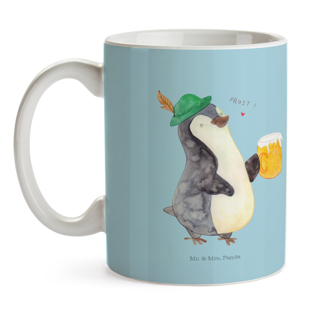 Tasse Pinguin Bier Pinguin, Pinguine, Bier, Oktoberfest,  Becher, Kaffeetasse, Kaffeebecher, Tee, Frühstück, Büro  Pinguin