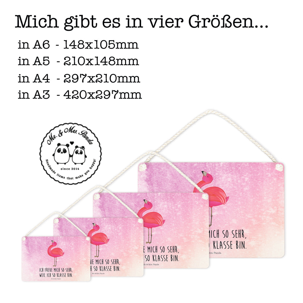 Deko Schild Flamingo stolz Dekoschild, Deko Schild, Schild, Tür Schild, Türschild, Holzschild, Wandschild, Wanddeko, Flamingo, stolz, Freude, Selbstliebe, Selbstakzeptanz, Freundin, beste Freundin, Tochter, Mama, Schwester