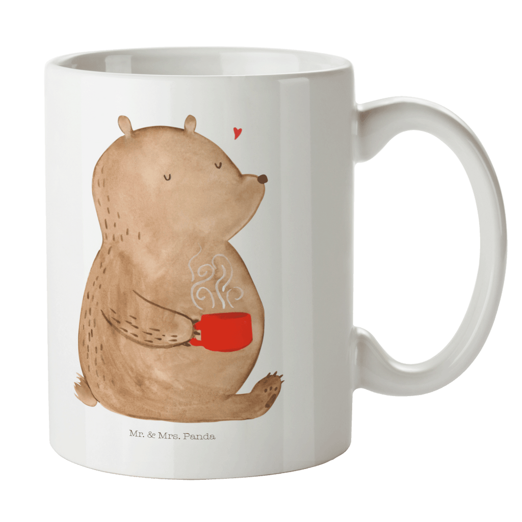 Tasse Bär Kaffee Kaffee, Coffee, Bär, Bären, guten Morgen, Morgenroutine, Welt erobern, Welt retten, Motivation	 Becher, Kaffeetasse, Kaffeebecher, Tee, Frühstück, Büro  Bär, Teddy, Teddybär