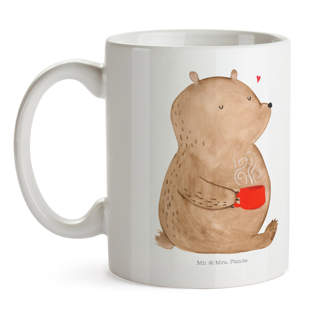 Tasse Bär Kaffee Kaffee, Coffee, Bär, Bären, guten Morgen, Morgenroutine, Welt erobern, Welt retten, Motivation	 Becher, Kaffeetasse, Kaffeebecher, Tee, Frühstück, Büro  Bär, Teddy, Teddybär