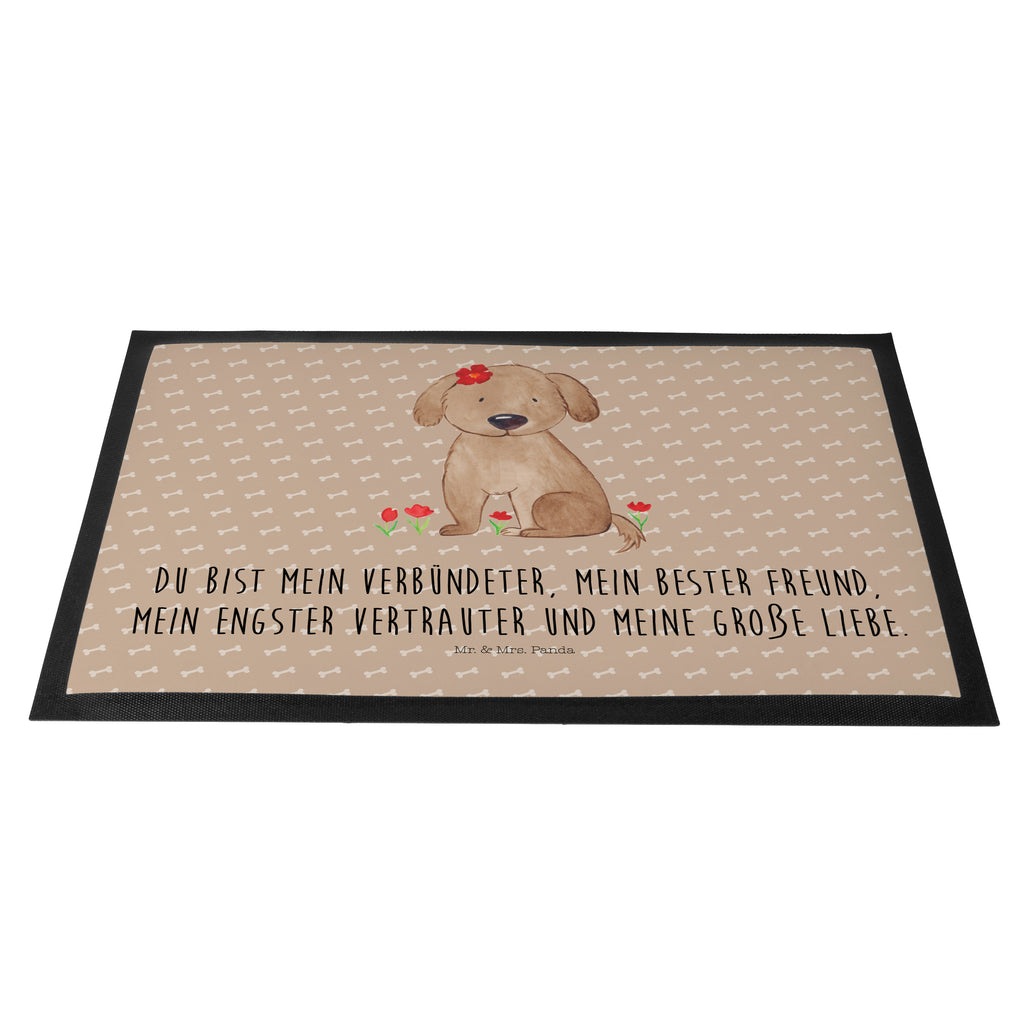 Fußmatte Hund Hundedame Hund, Hunde, Hundeliebe, Hundeglück, Liebe, Frauchen, Hundebesitzer,  Türvorleger, Schmutzmatte, Fußabtreter, Matte, Schmutzfänger, Fußabstreifer, Schmutzfangmatte, Türmatte, Motivfußmatte,  Haustürmatte, Vorleger  Hund, Hundemotiv, Haustier, Hunderasse, Tierliebhaber, Hundebesitzer, Sprüche